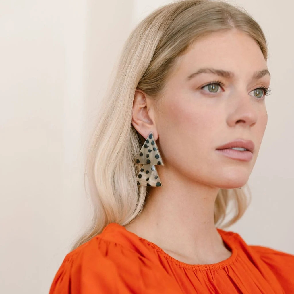 Cheetah Presidio Earrings | Sunshine Tienda