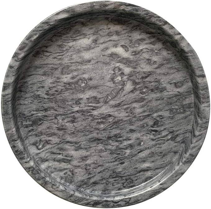 StonePlus Natural Real Marble Vanity Bathroom Tray/Neat Organizer for Cups, Shampoo Perfume Jewel... | Amazon (US)