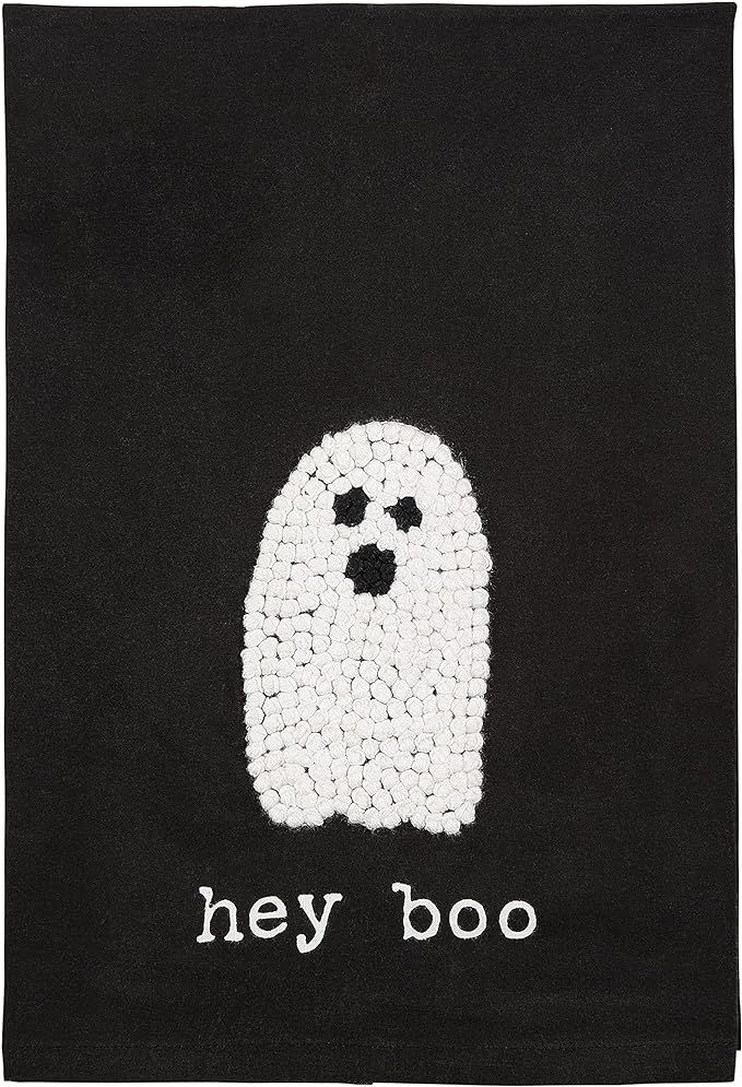 Mud Pie Large Knotted Halloween Towel, Boo, 26" x 17.5" | Amazon (US)