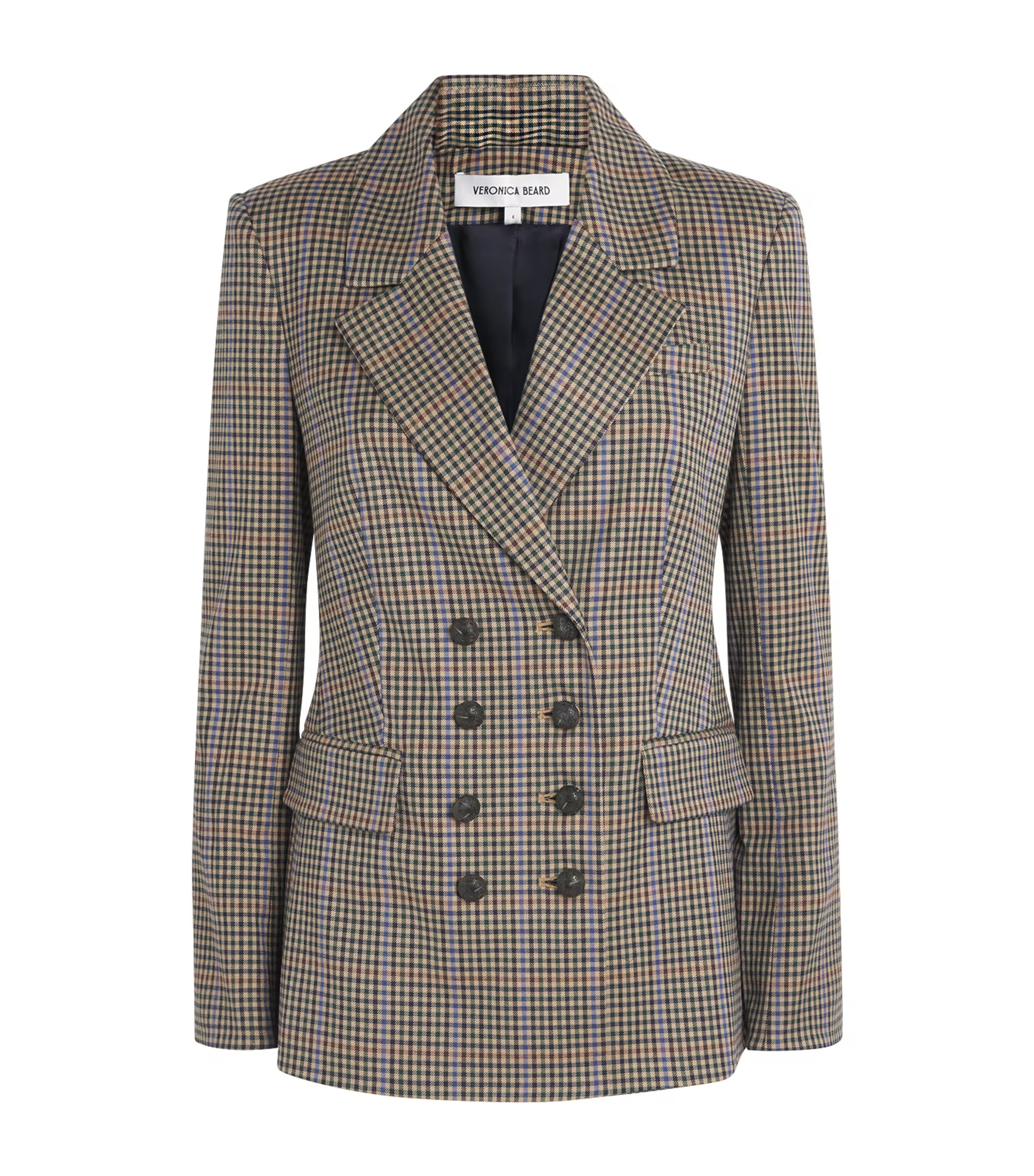 Veronica Beard Plaid Claude Dickey Blazer | Harrods (US)