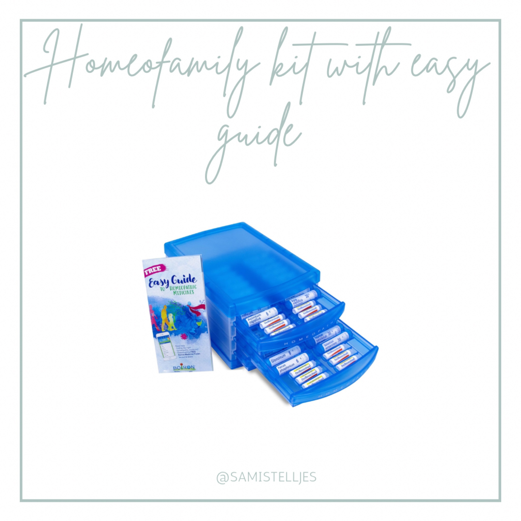 Homeofamily kit with easy guide 

Best homeopathic kit for your family! 🫶🏻

#LTKOver40 #LTKFamily #LTKHome