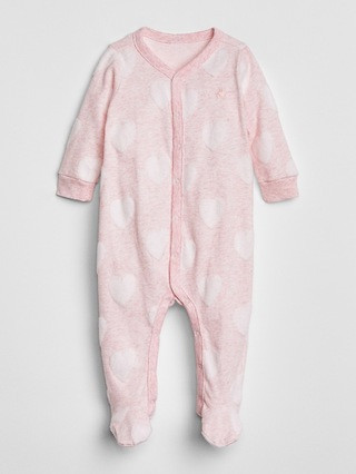 Baby First Favorite Print Footed One-Piece | Gap (US)