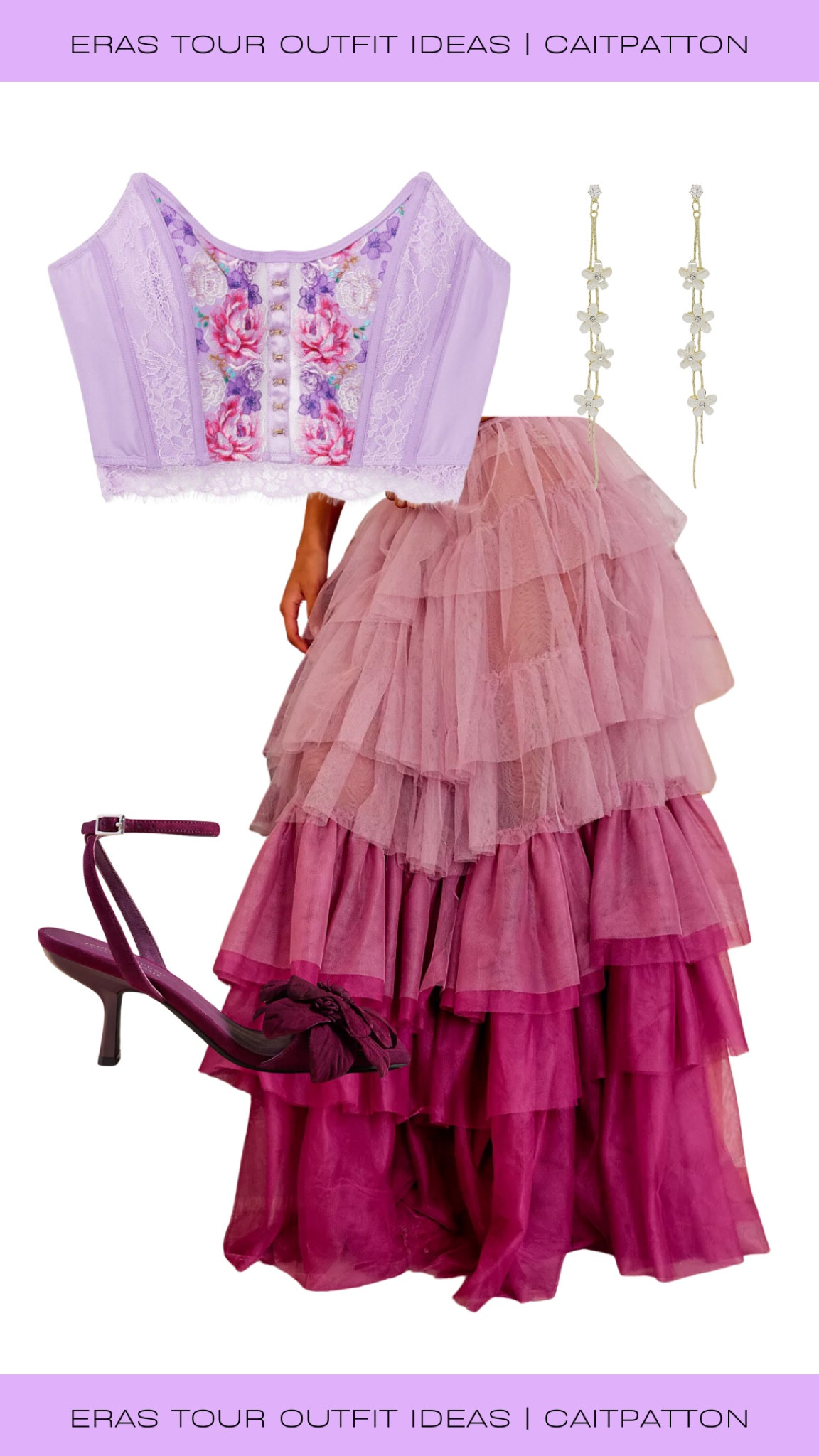 Speak Now eras tour outfit idea!

Tulle skirt, ombré skirt, tulle ombré skirt, purple corset top, fairycore corset top, rosette heels, floral earrings, statement earrings, embroidered corset, fairycore skirt, coquette corset, eras tour outfit ideas, eras tour outfit idea, speak now outfit ideas, speak now outfits, speak now outfit idea, taylor swift speak now outfits, taylor swift eras tour outfits, taylor swift outfit ideas, taylor swift outfits, taylor swift speak now, speak now era

#LTKfindsunder100 #LTKfindsunder50 #LTKshoecrush