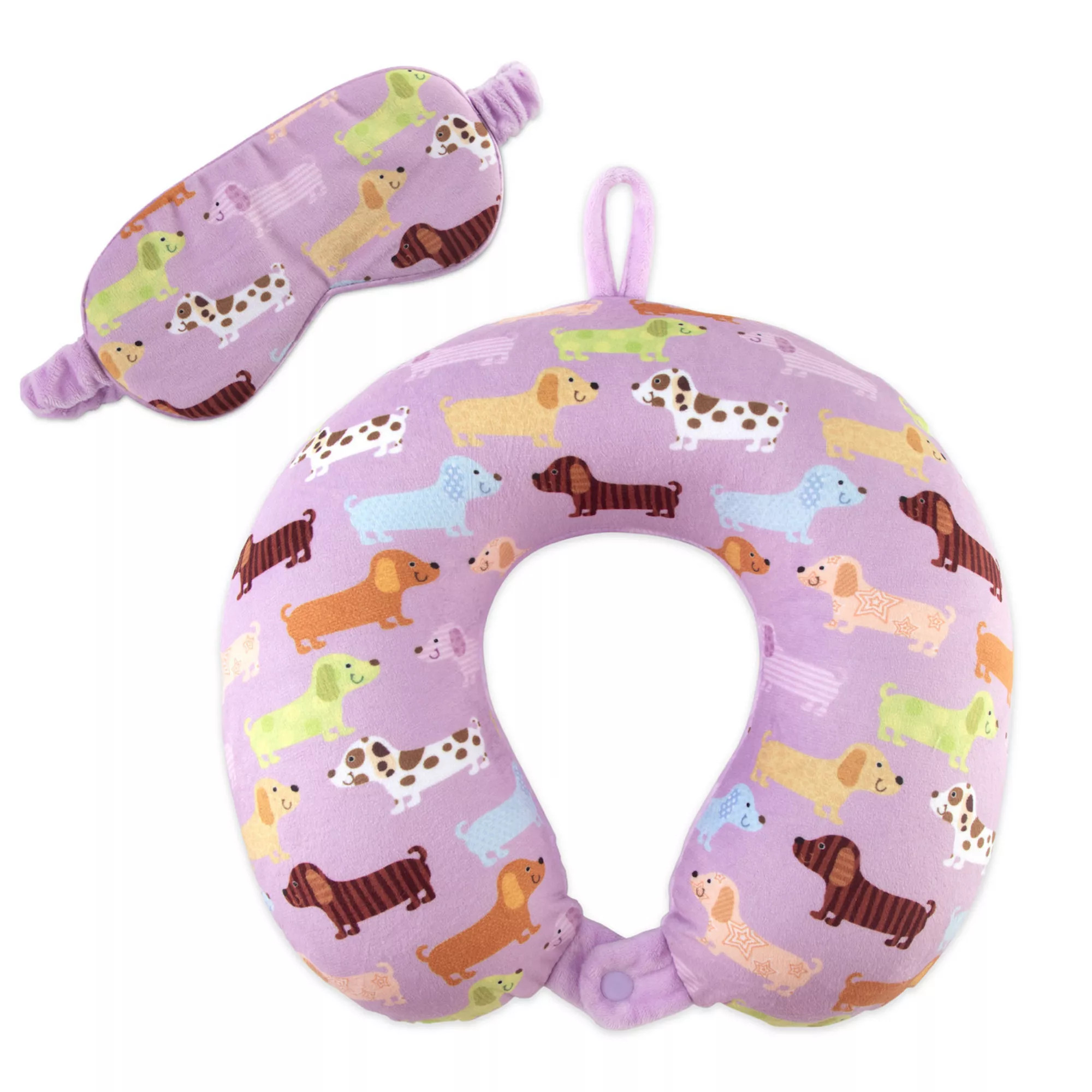 Leopard Travel Pillow & Eyemask Set | Kohl's