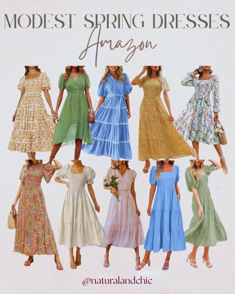 Saved my favorites for you🤩 These Amazon dresses are what summer dreams are made of! Cool, comfy, and feminine without trying too hard😂

Perfect for Sundays, sunny days, and everything in between.🙌🏾
