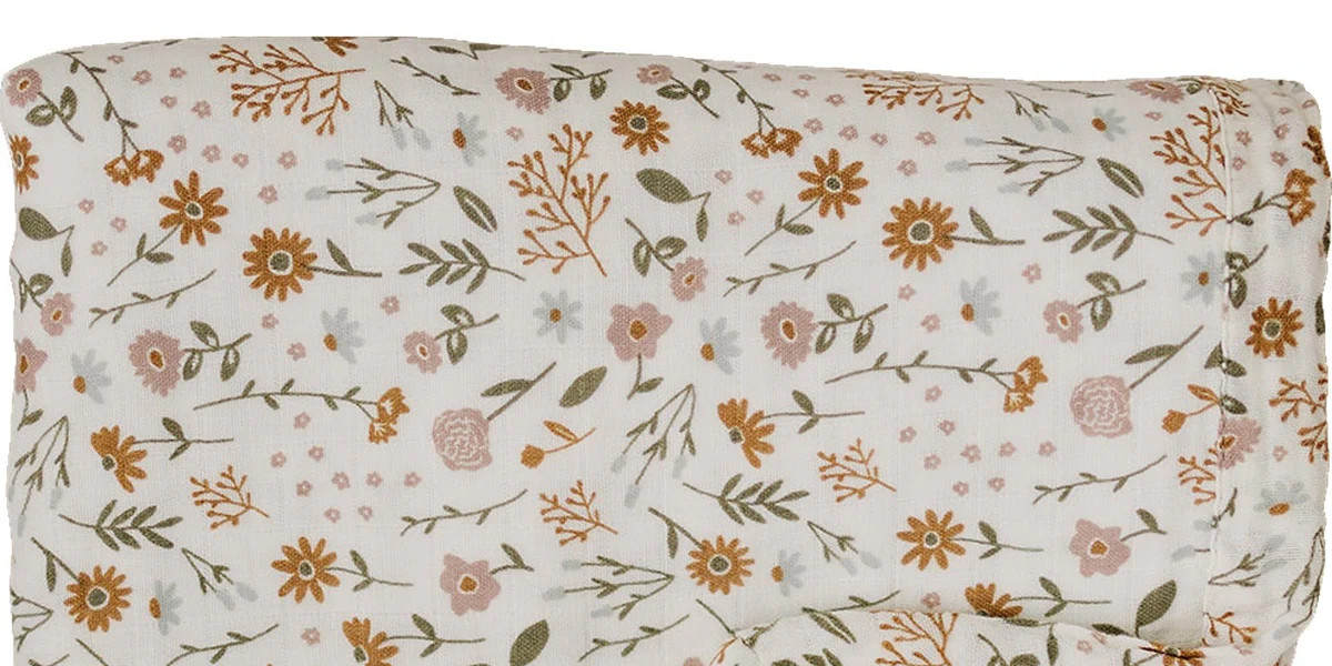 Mebie Baby Meadow Floral Muslin Quilt | Mebie Baby