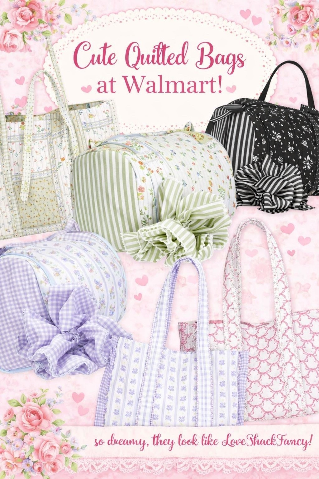 Quilted bags are having a moment and I’m obsessed 🤍 These look designer but are such a good find! Linking my favorites here.

Hashtags:
#LTKStyle #LTKFinds #LTKItBag #QuiltedBag #AffordableStyle #EverydayStyle #ChicAccessories #NeutralStyle #StyleFinds #LTKUnder50
