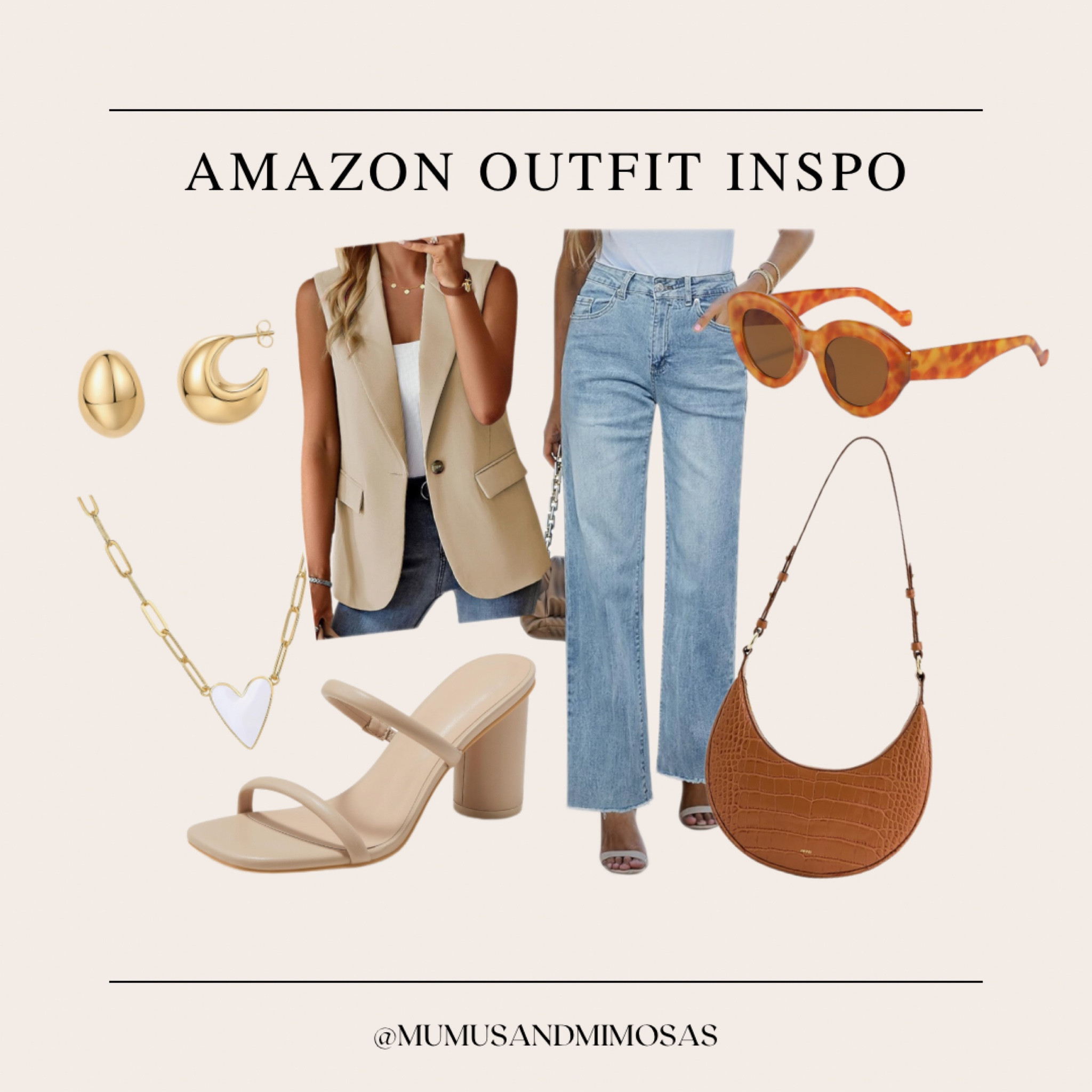Chic Amazon outfit inspo
Blazer vest
Neutral capsule wardrobe
Summer capsule wardrobe


#LTKFindsUnder50 #LTKStyleTip #LTKWorkwear