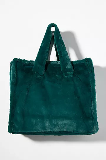 Cozy Faux-Fur Tote | Anthropologie (US)