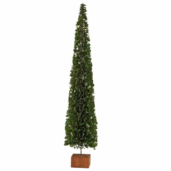 Large faux boxwood tree | Mud Pie