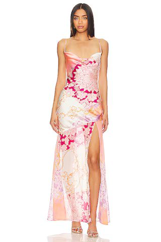 MAJORELLE Riviera Gown in Medallion in Medallion Multi from Revolve.com | Revolve Clothing (Global)