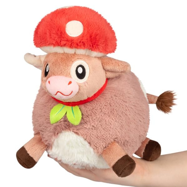 Squishable - Mini Mushroom Cow - SynthiSquish Collection - 12.5 in - Soft Toy Collectible Stuffed Animal | Amazon (US)