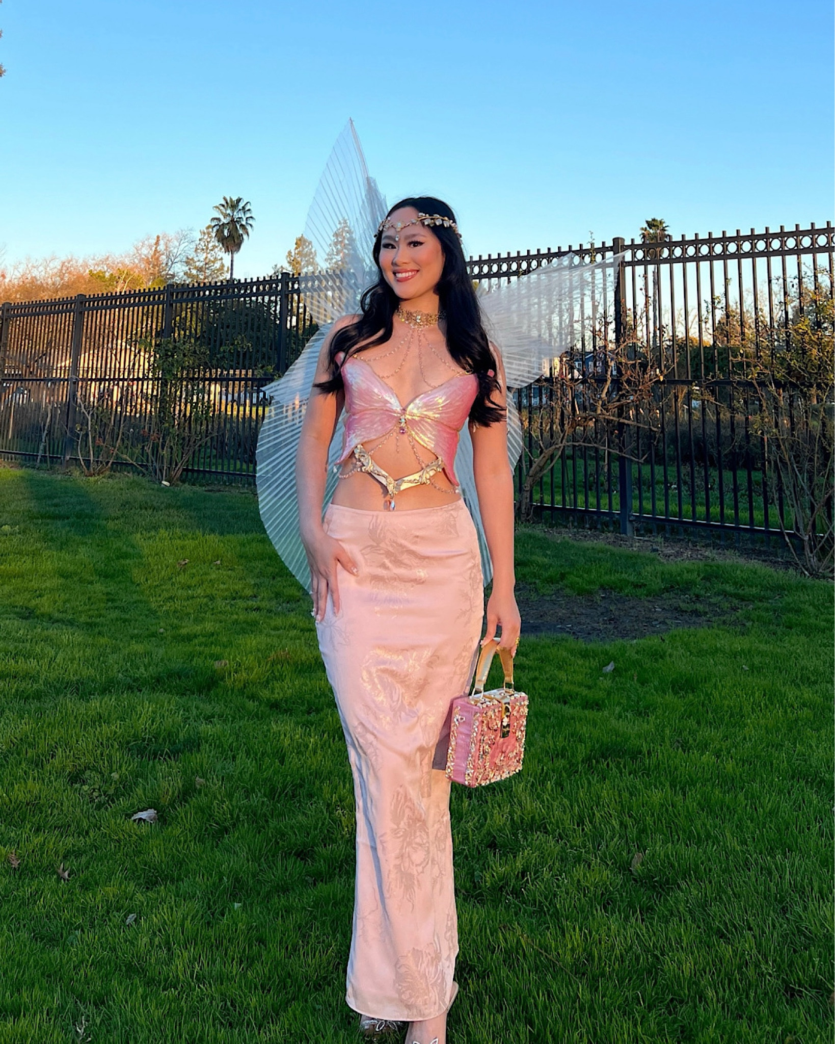 Skirt from the winx fairy fit! Wings & rings are Stonehart jewelry, use YUYICHUA to save! Other accessories & heels 🔗 on my amazon, short ballet skirt from my styling reel is in my revolve favs

#LTKstyletip #LTKSpringSale #LTKwedding