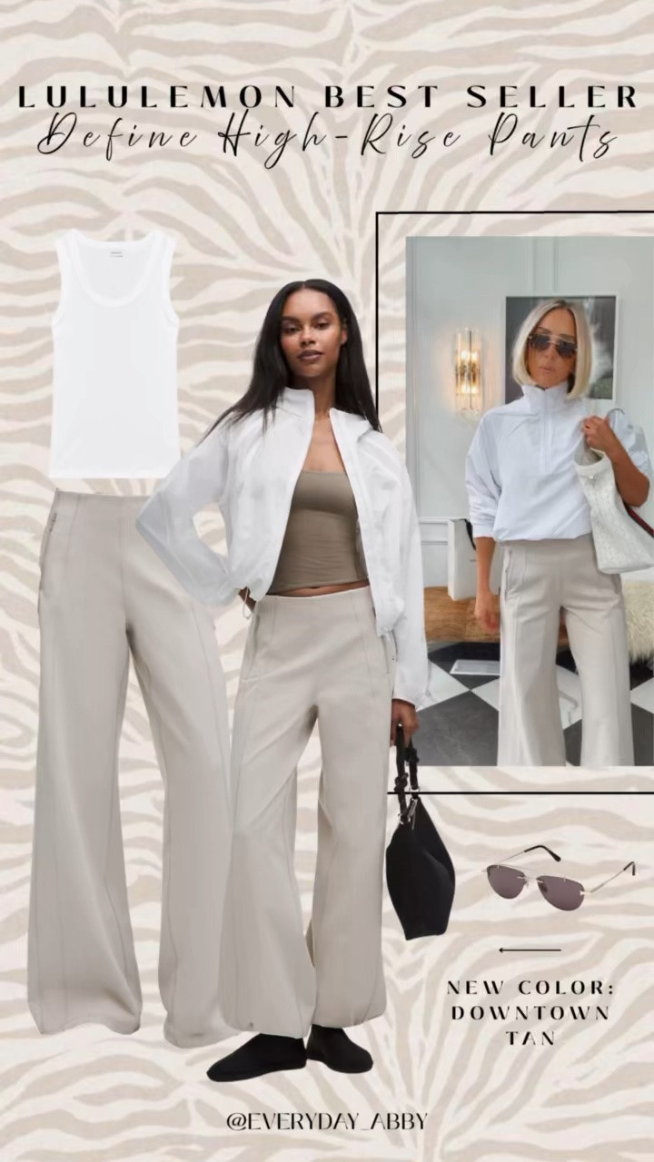 The perfect NEW color in these viral lululemon pants 😍😍😍
