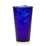 Libbey Cobalt Flare Tumbler Glasses, 17.25-ounce, Set of 8 | Amazon (US)