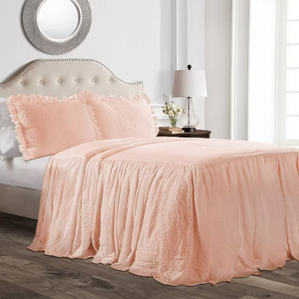 Ruffle Skirt Bedspread Set - Lush Décor | Target