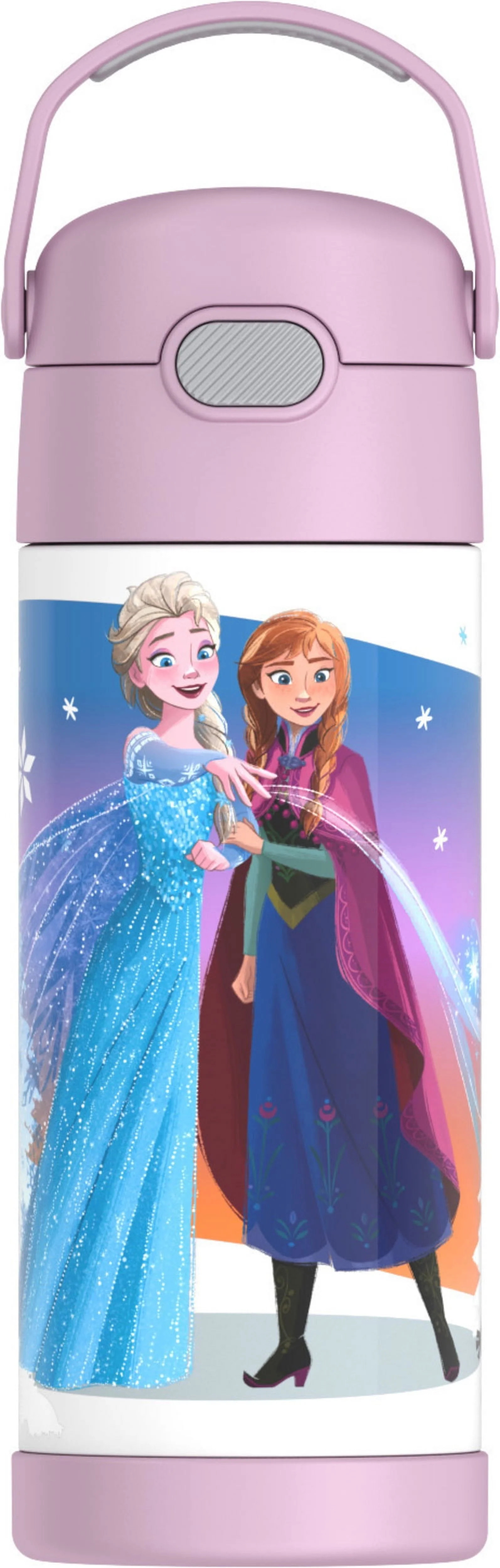 Thermos Stainless Steel Funtainer Water Bottle with Straw, Frozen, 14 Fluid Ounces | Walmart (US)