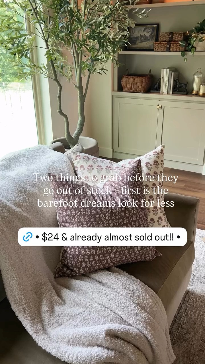 Two things to grab before they go out of stock - first is the barefoot dreams look for less

#LTKmomlife #LTKSeasonal #LTKHome