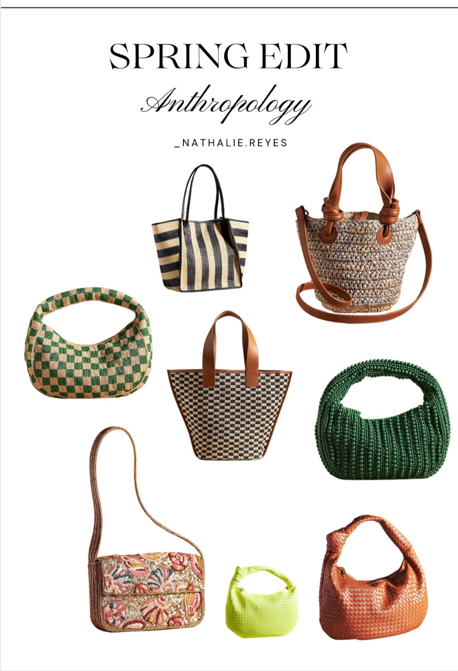Anthropology spring bags

#LTKstyletip #LTKSeasonal