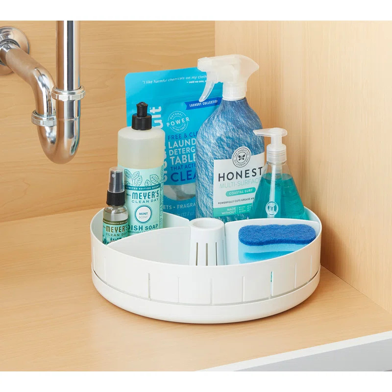 YouCopia® SinkSuite® Under Sink Turntable with Adjustable Dividers | Wayfair North America