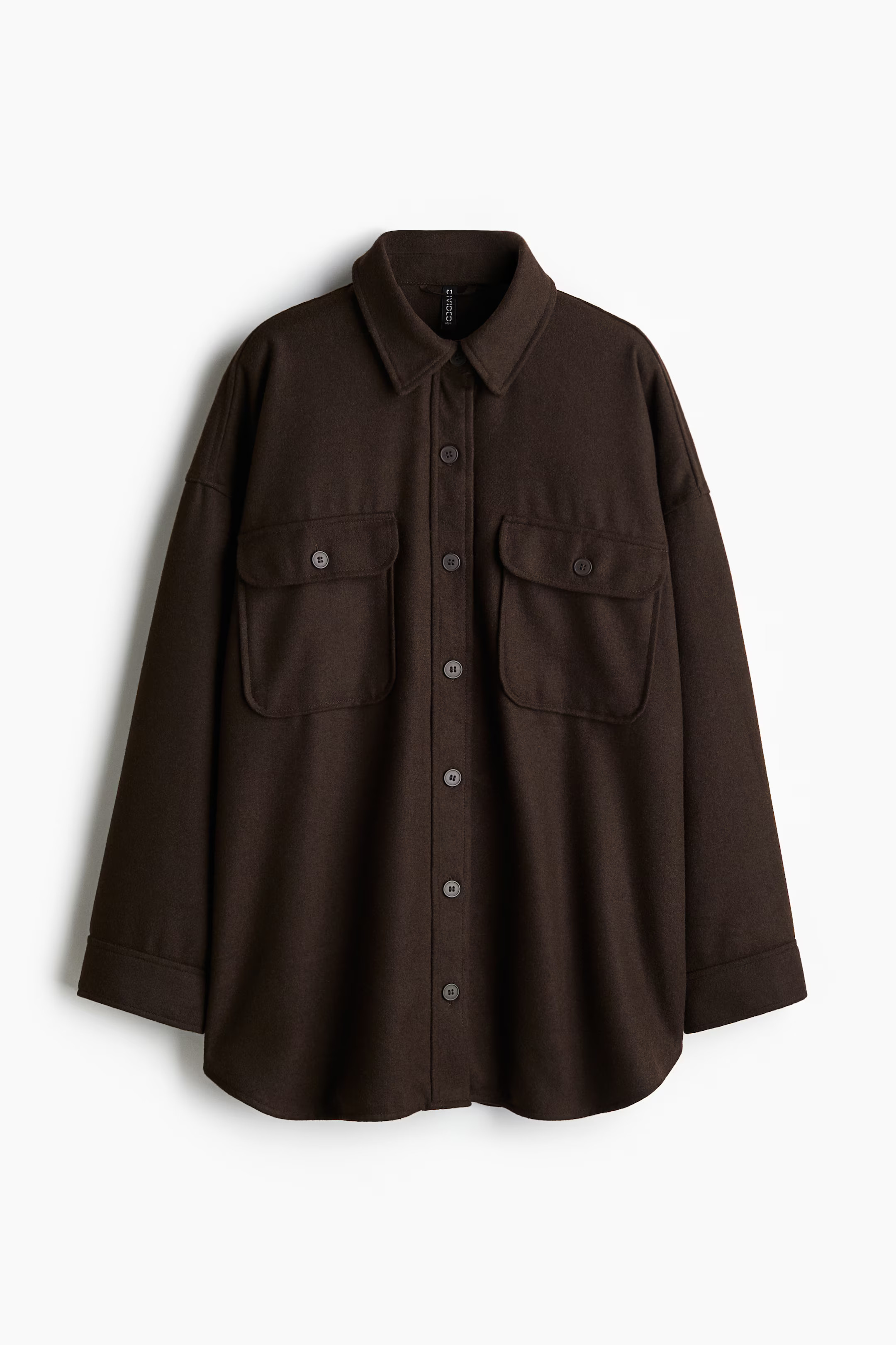 Oversized Twill Shirt | H&M (US + CA)