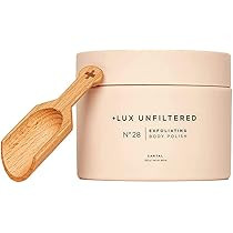 + Lux Unfiltered No 28 Exfoliating Body Polish - Hydrating and Moisturizing Vegan Body Exfoliator Sc | Amazon (US)