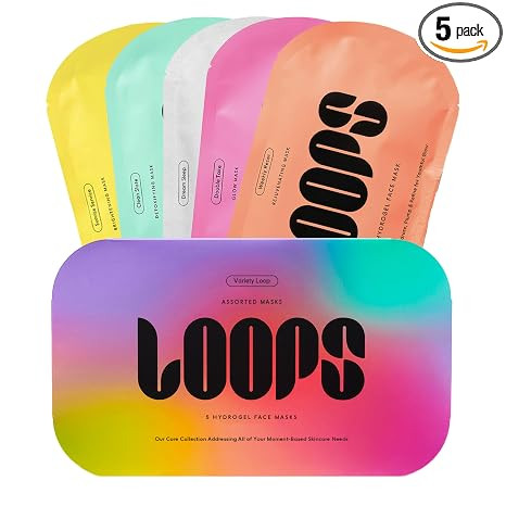 LOOPS VARIETY LOOP KIT - The Best Hydrogel Korean Face Masks for Every Skin Moment - Loops Face M... | Amazon (US)