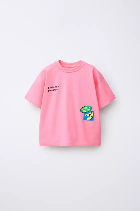 T-SHIRT WITH BANANA PRINT | Zara UK