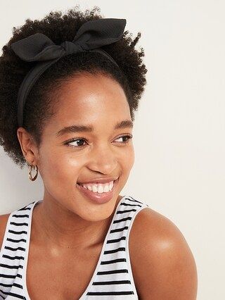 Bow-Tie Head Wrap For Women | Old Navy (US)