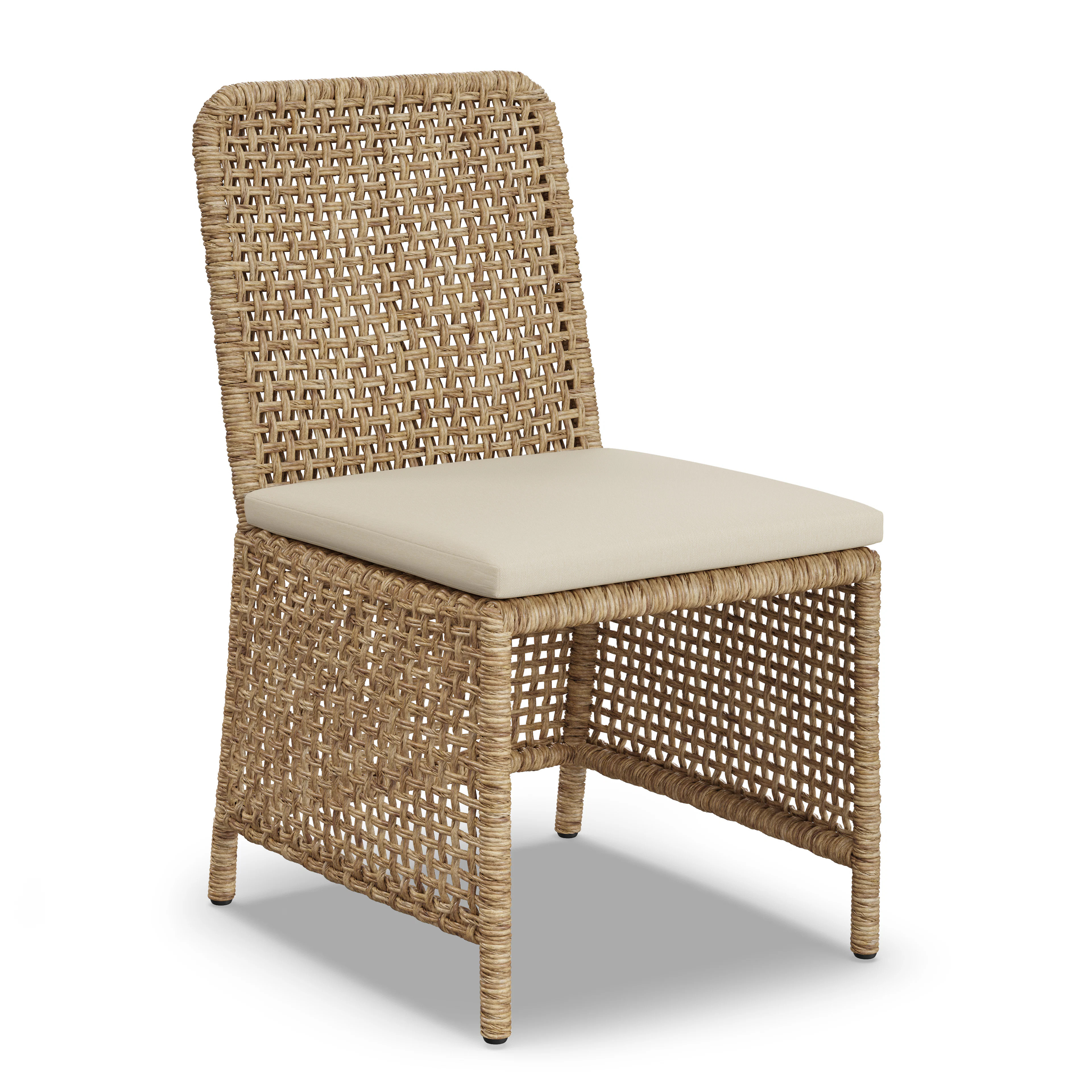 Robbi Outdoor Dining Chair - Dravite Ivory | Article
