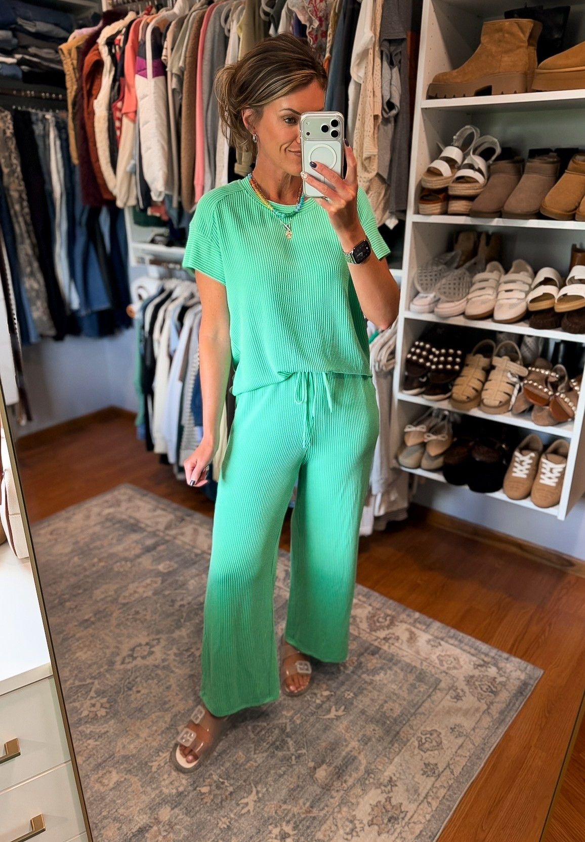 Want to be comfy but still cute?! This set is for you 💚💚💚
Wearing medium

#LTKSeasonal #LTKOver40 #LTKmomlife