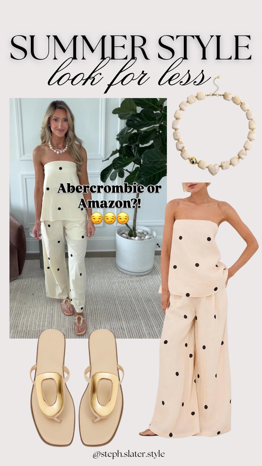 Affordable look for less outfit you can wear all summer long  

#LTKootd #LTKSeasonal #LTKOver40