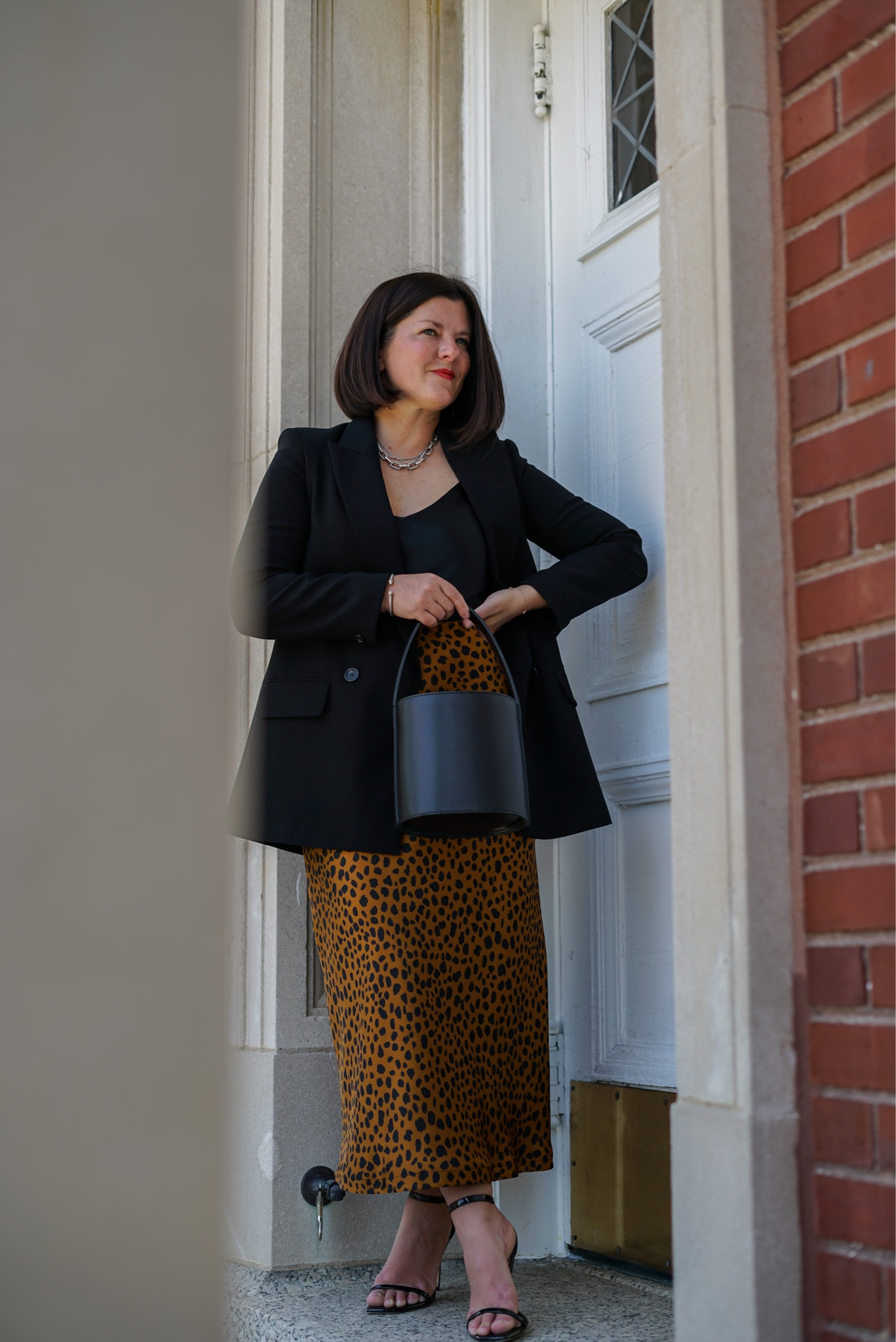 Fall outfit, fall skirt, reversible skirt, sustainable fashion, sustainable style, black blazer

#LTKworkwear #LTKstyletip #LTKSeasonal