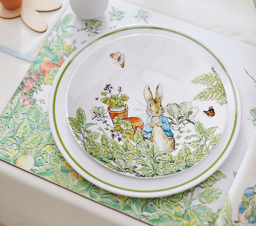 Peter Rabbit™ Garden Plates | Pottery Barn Kids