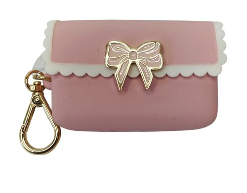 Bath and Body Works Sweetheart Song Pink Scalloped Bow Snap Case With Gold Accents Pocketbac Hand Sanitzer Holder | Amazon (US)