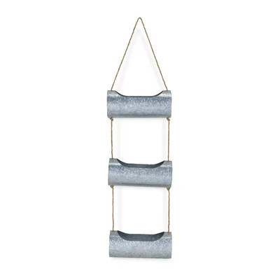 Stalvey Galvanized Metal Hanging Planter | Wayfair North America