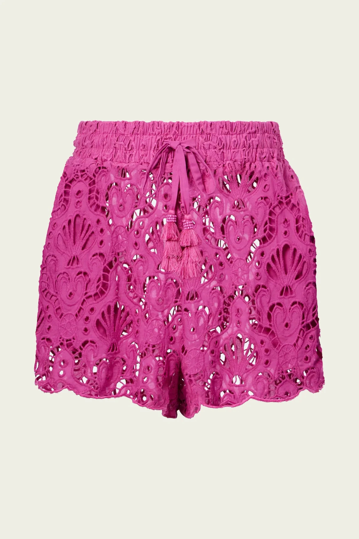 Pink Seashell Eyelet Short - S | Shop Olivia