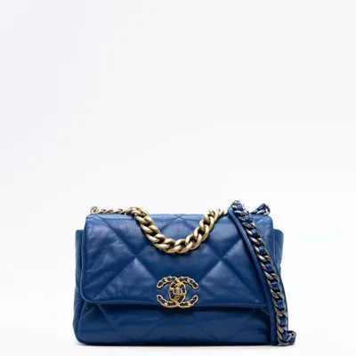 Lambskin Chanel 19 Flap Bag | Vivrelle