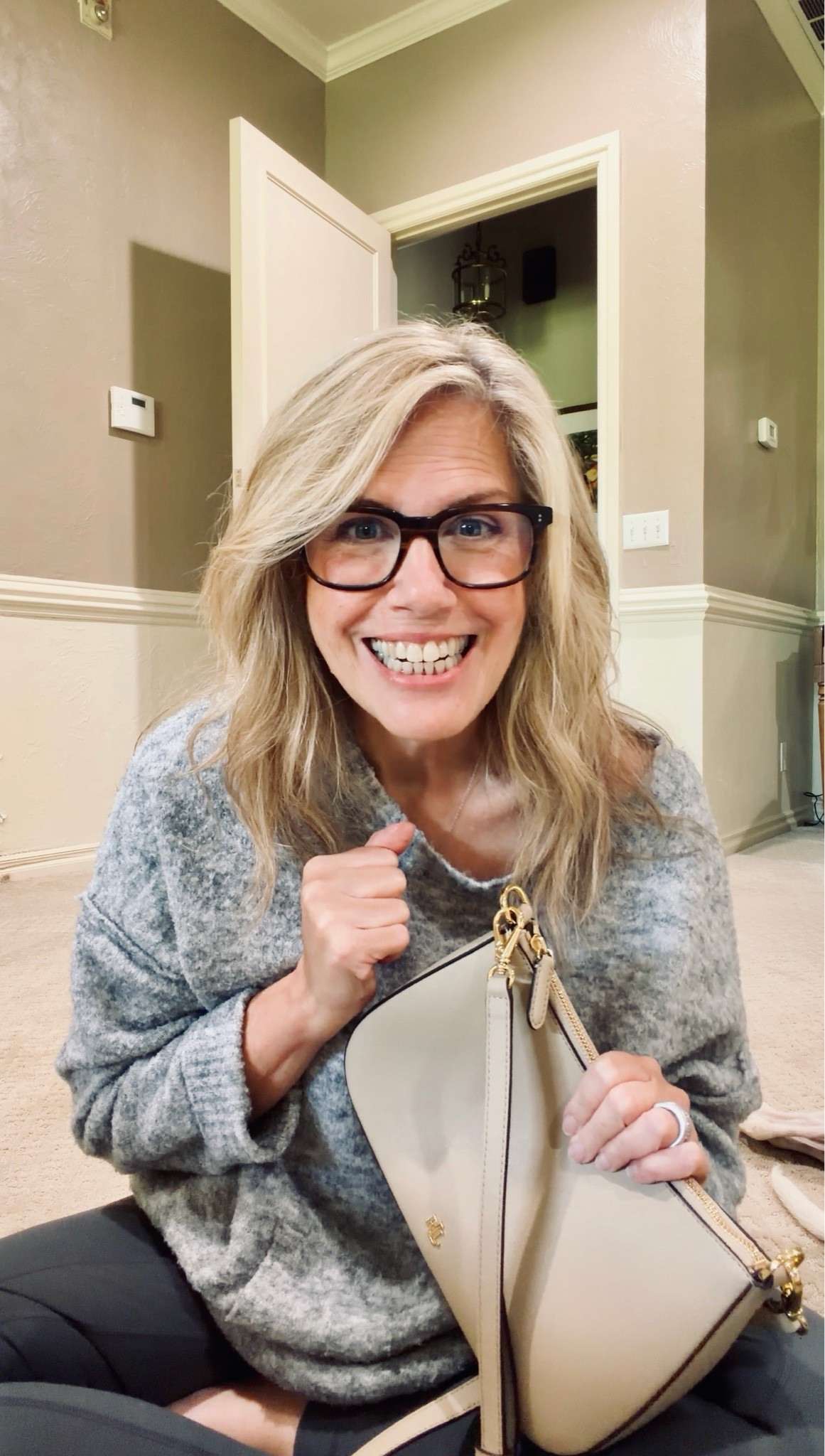 My new crossbody. Great for hands free travel. Available in lots of colors.

Perfect for your basics…phone, glasses, passport, credit cards, keys and lip gloss.

#LTKOver40 #LTKBeauty #LTKTravel