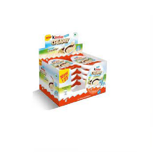 Chocolate Kinder Creamy Caixa com 8 Unidades | Shopee (BR)