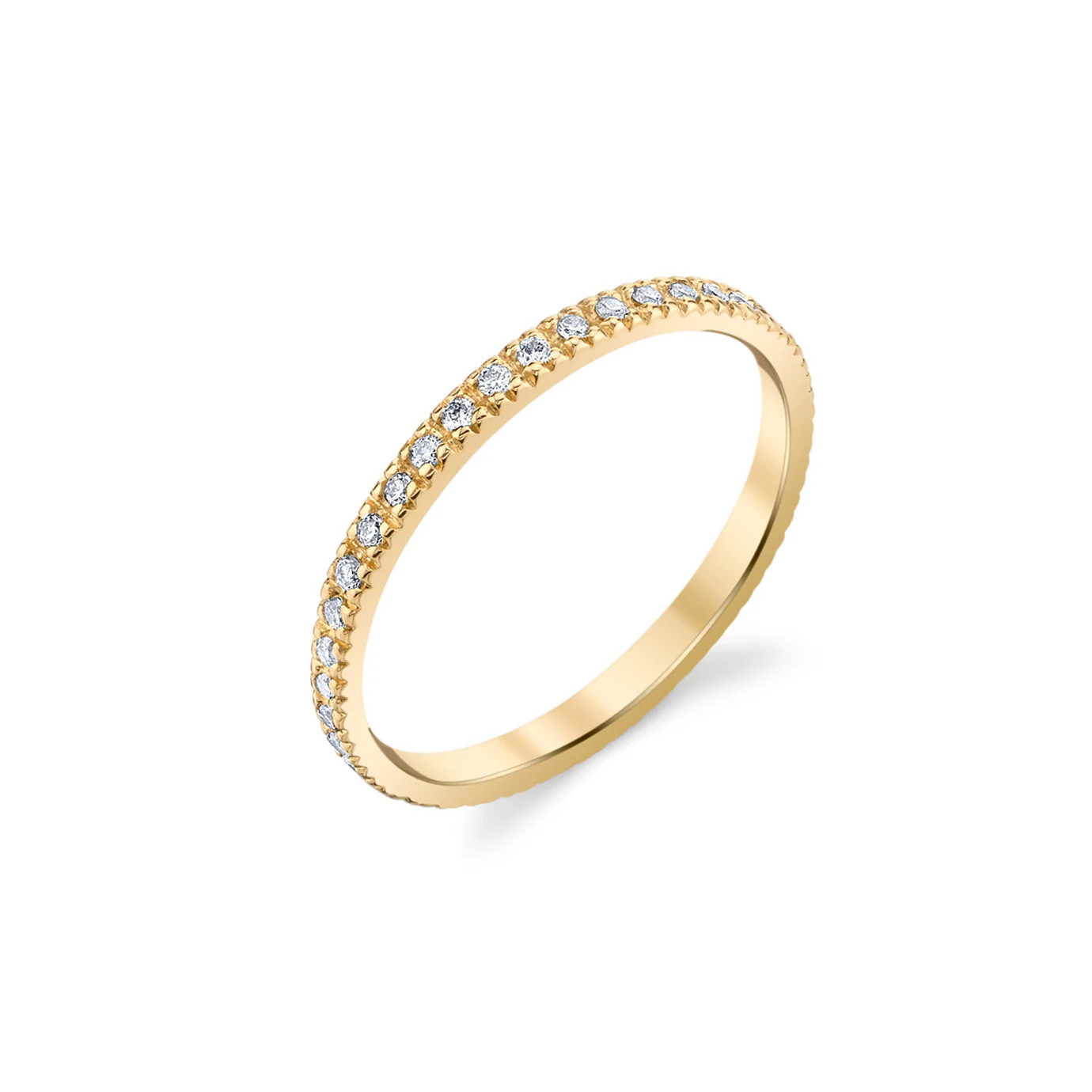 Gold & Diamond Eternity Ring | Sydney Evan