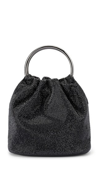 Mabel Crystal Top Handle Bag in Black | Revolve Clothing (Global)
