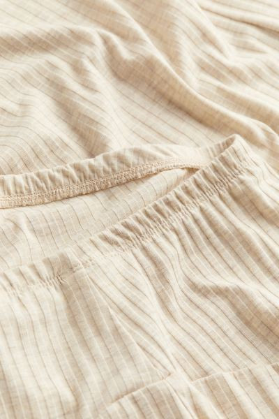 MAMA 2-piece ribbed top and leggings set | H&M (UK, MY, IN, SG, PH, TW, HK)