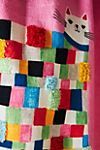 Daria Solak Checkered Cat Dish Towel | Anthropologie (US)