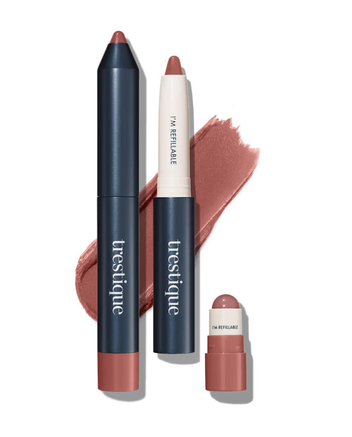 Matte Lip Crayon + Balm | Trestique