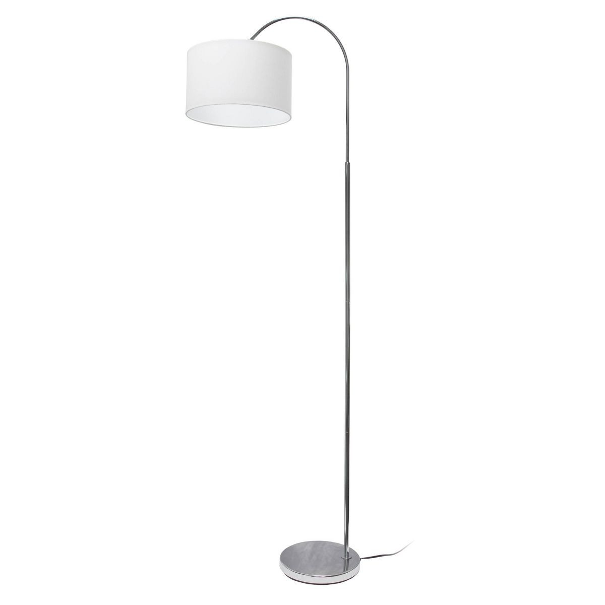 Arched Floor Lamp with Shade White - Simple Designs | Target