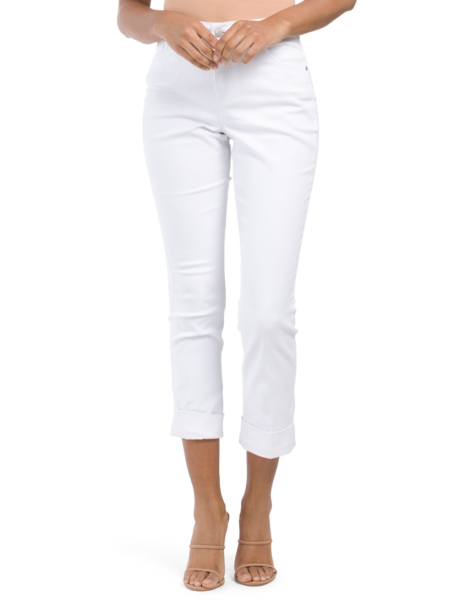 High Waist Sateen Trouser Ankle Jeans | Jeans | Marshalls | Marshalls