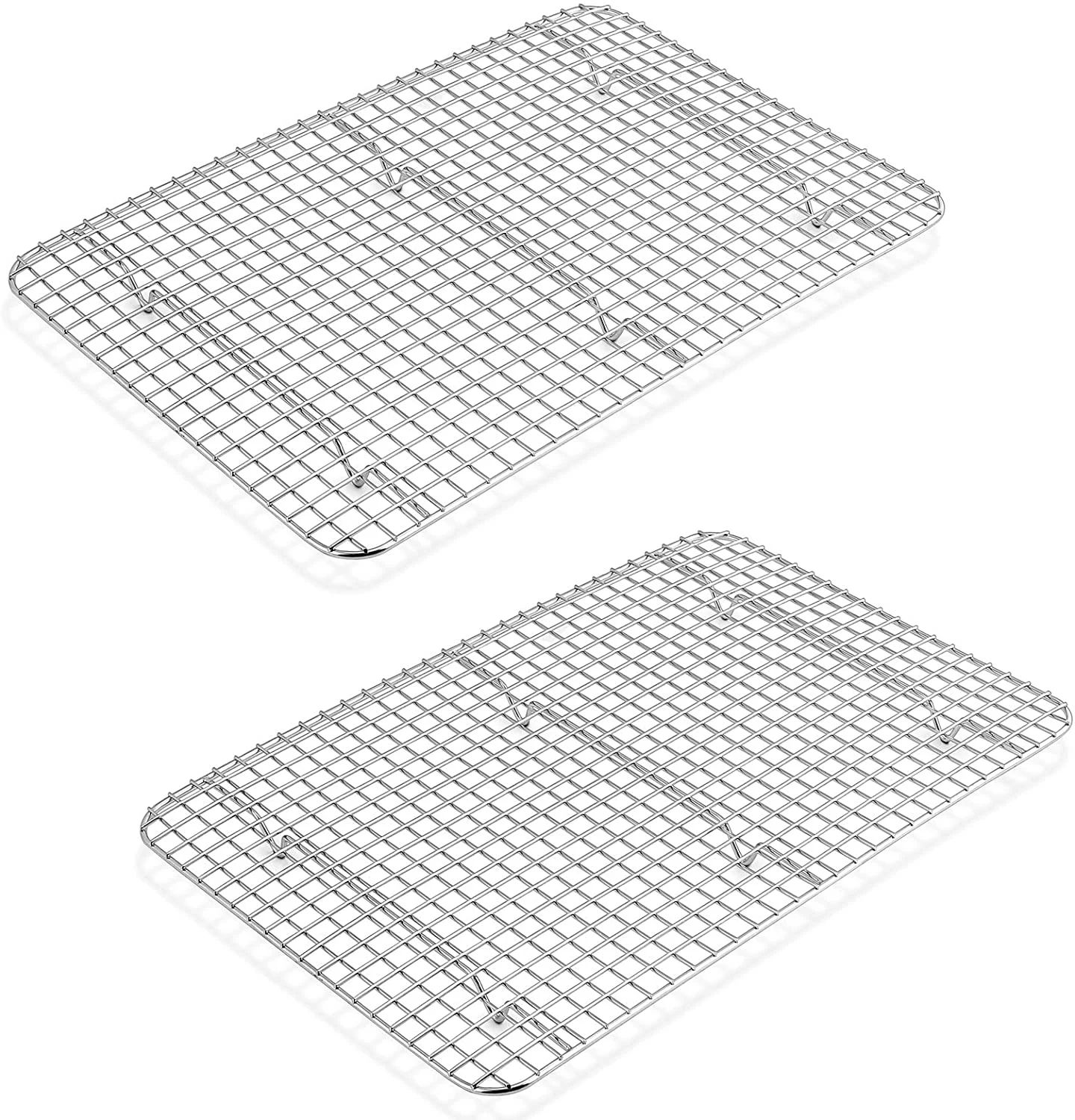 Set of 2 Cooling Racks for Baking, Stainless Steel Wire Rack Baking Rack Oven Rack Cookie Rack, O... | Walmart (US)