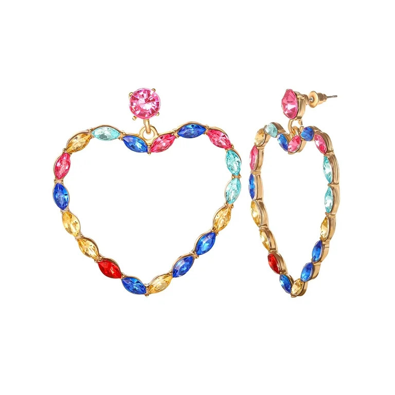 Jessica Simpson Heart Drop Earring | Walmart (US)