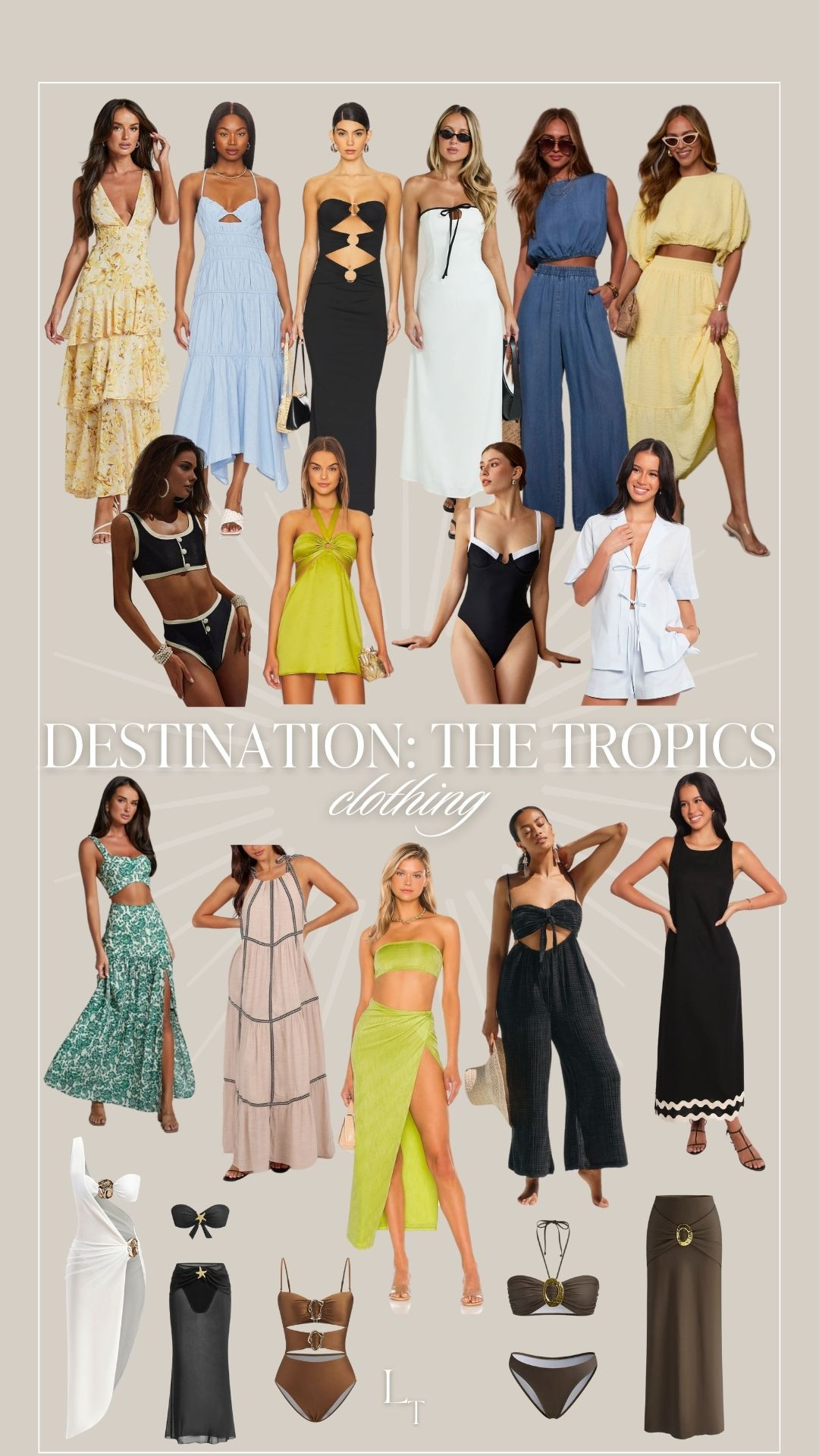 Destination: The Tropics | clothing

#LTKSwim #LTKTravel #LTKU